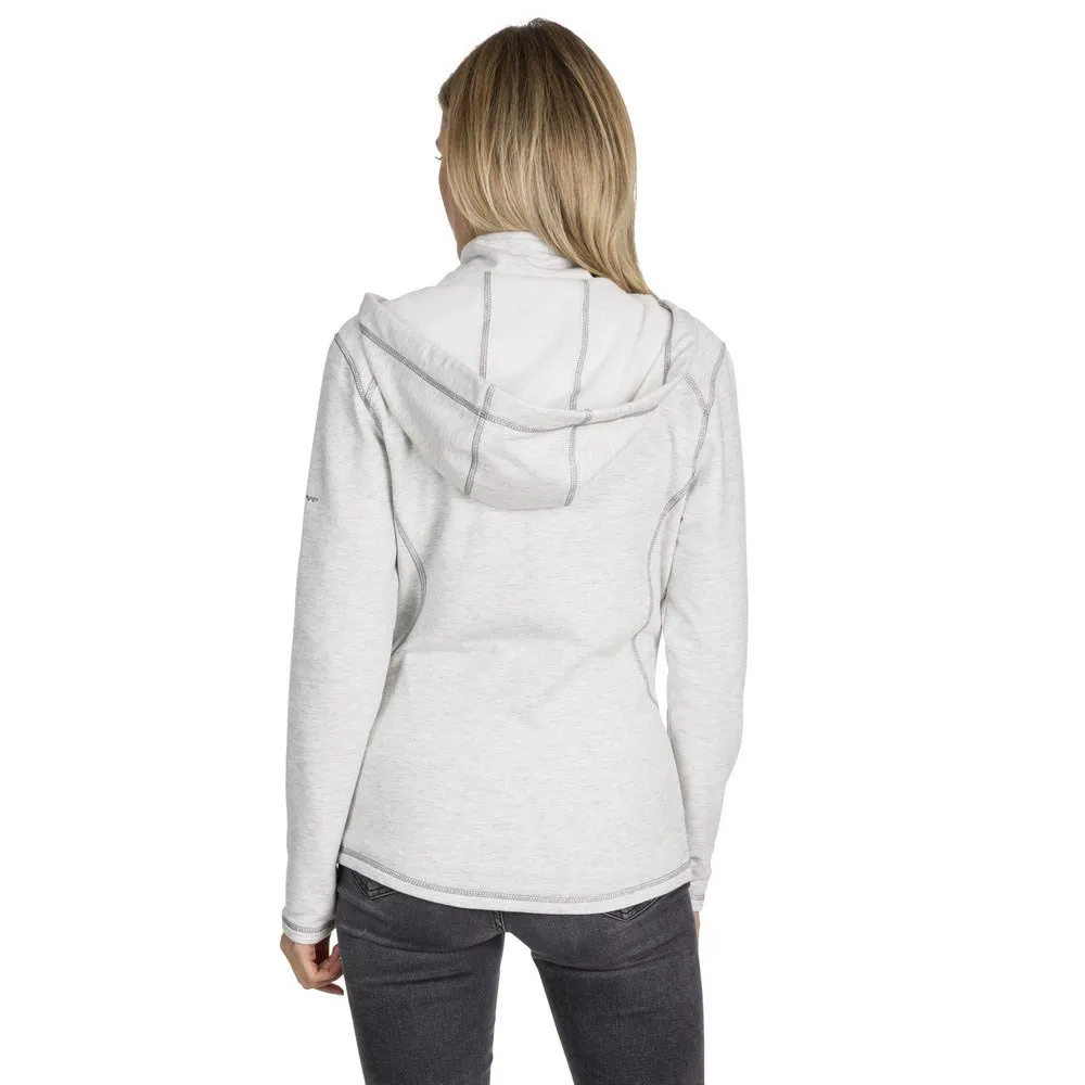 Trespass Panache Tröja Med Huva, Light grey marl