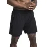 Trespass Patterson Shorts, Black / grey marl