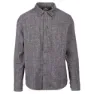 Trespass Potsgrove Skjorta Med Långa ärmar, Grey herringbone