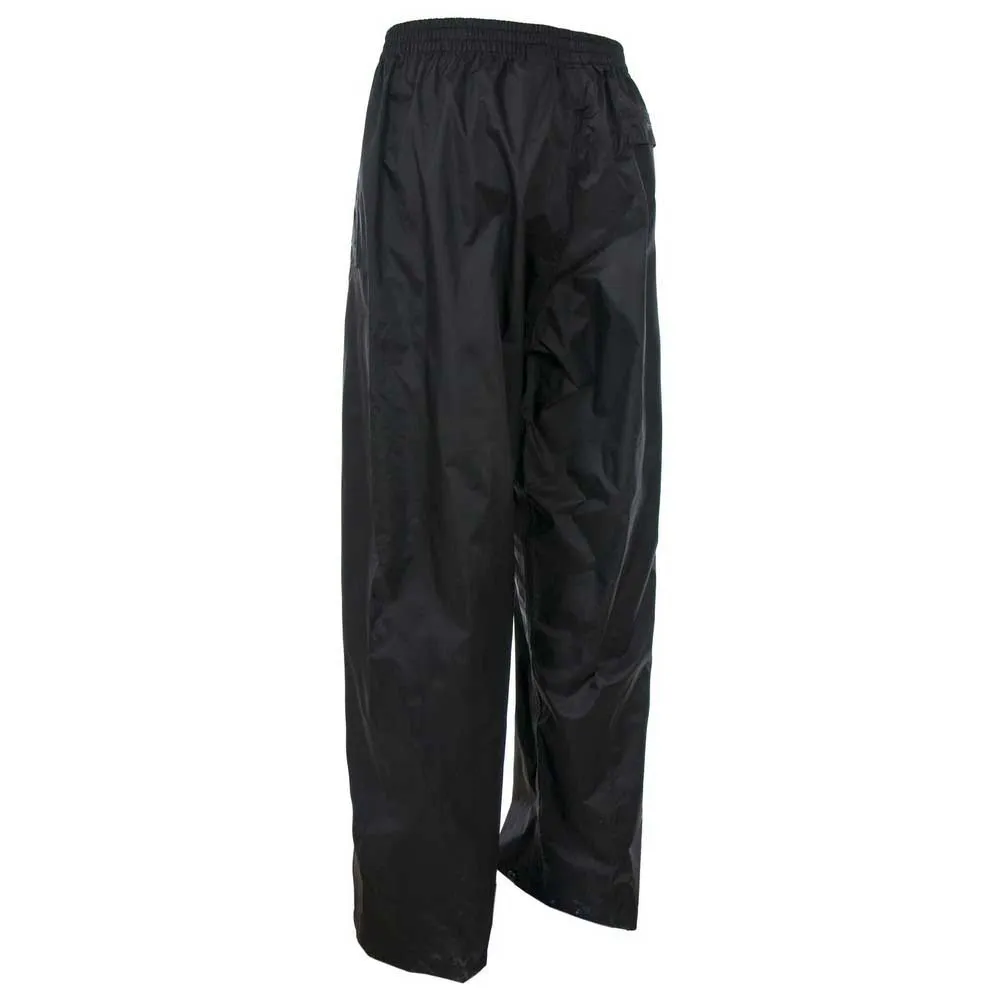Trespass Qikpac Packaway Byxor, Black