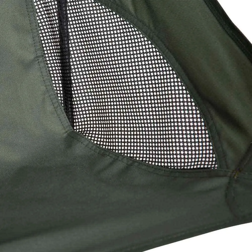 Trespass Roost Tall Lightweight Foldable Stol, Olive, One Size
