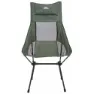 Trespass Roost Tall Lightweight Foldable Stol, Olive, One Size