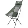 Trespass Roost Tall Lightweight Foldable Stol, Olive, One Size