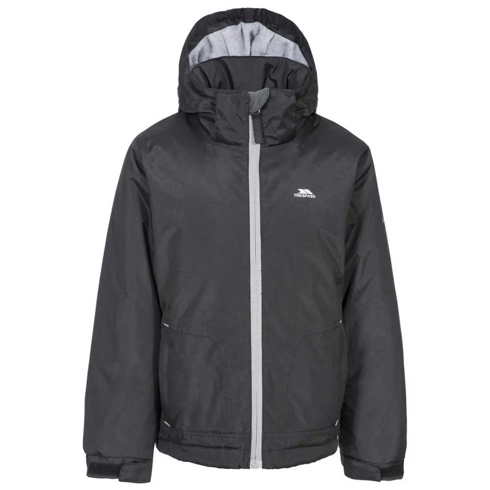 Trespass Rudi Jacka, Black, 7-8Y
