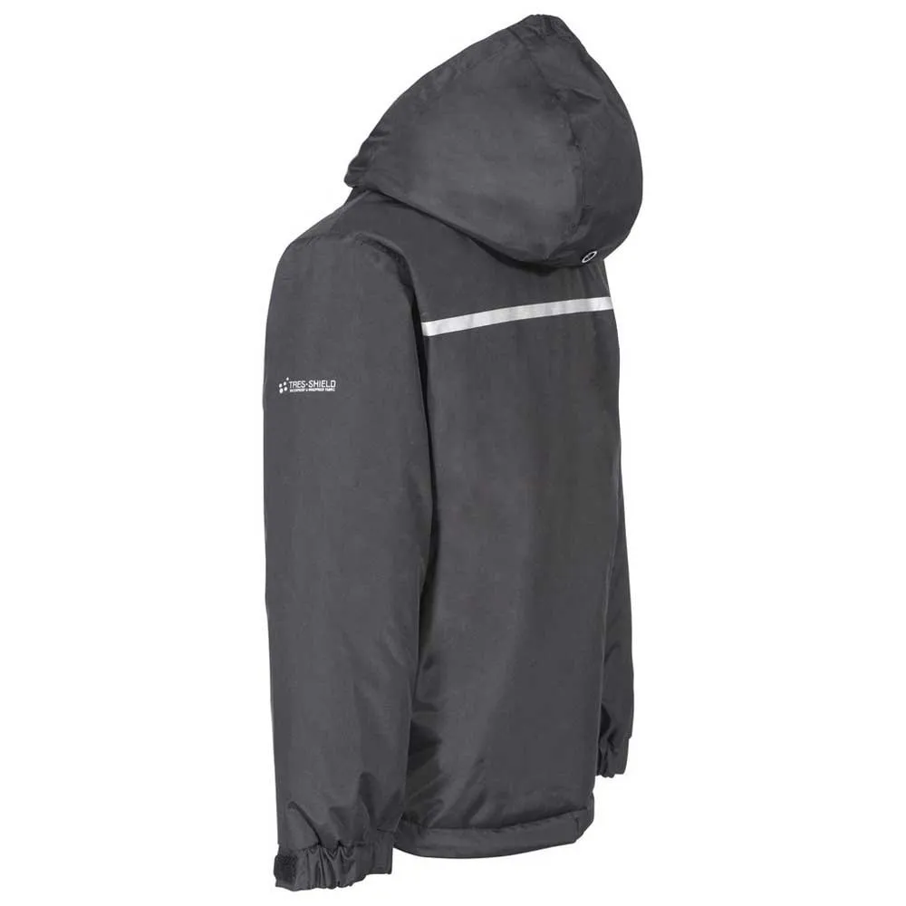 Trespass Rudi Jacka, Black, 7-8Y