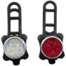 Trespass Streetlights Bike Cykellampset, Black, One Size