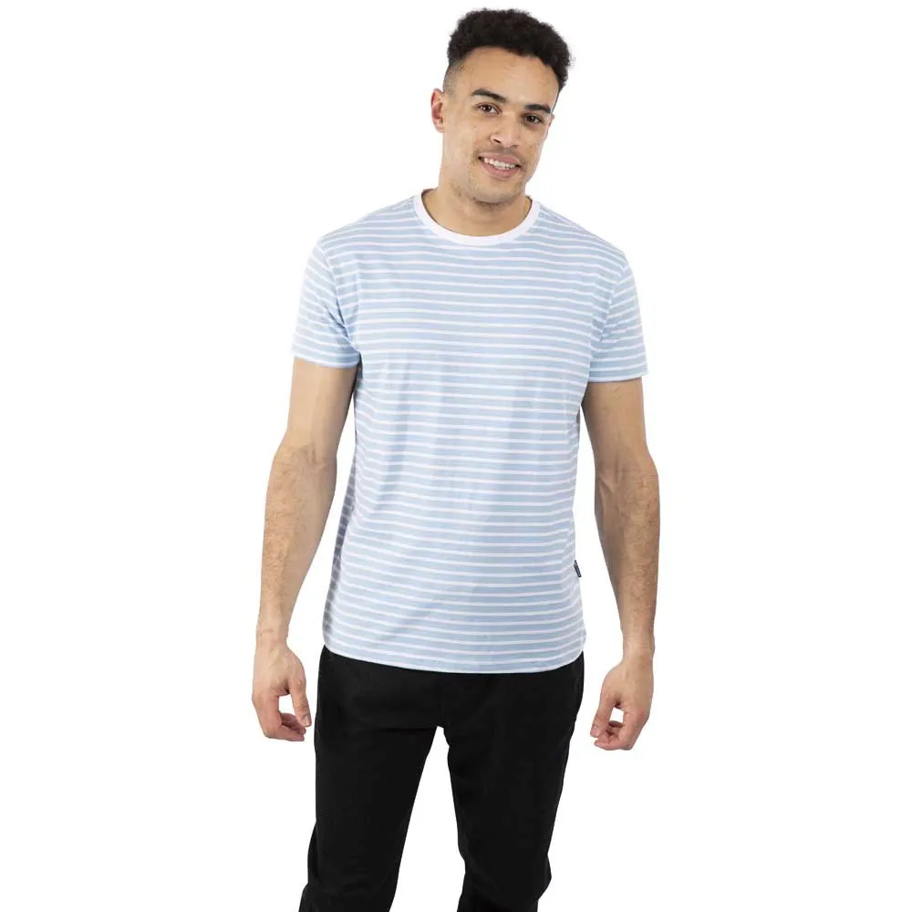 Trespass Triplex T-shirt Med Korta ärmar, Sky blue stripe / navy marl / denim Trespass Triplex T-shirt Med Korta ärmar, Sky blue stripe / navy marl / denim