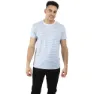 Trespass Triplex T-shirt Med Korta ärmar, Sky blue stripe / navy marl / denim