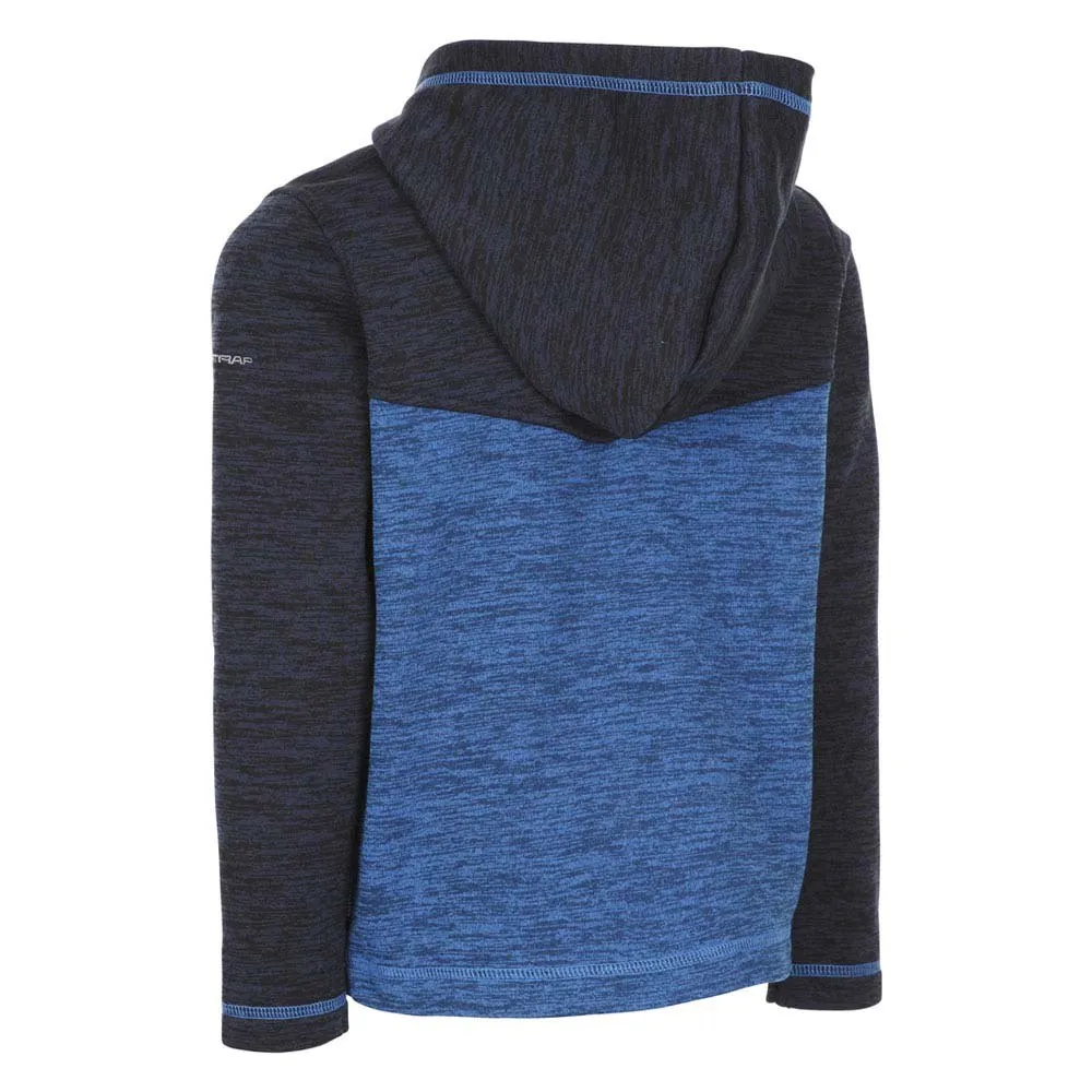 Trespass Value Fleecejacka Med Huva, Navy, 5-6Y