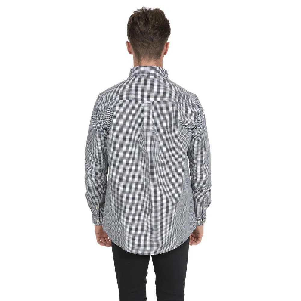 Trespass Yaddlethorpe Skjorta Med Långa ärmar, Black gingham