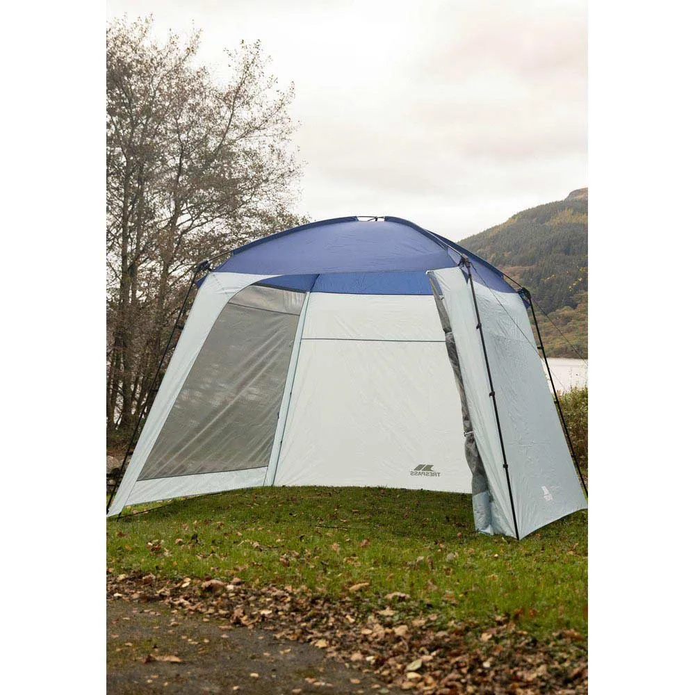 Trespass Zebo Gazebo Förtält, Blue, One Size