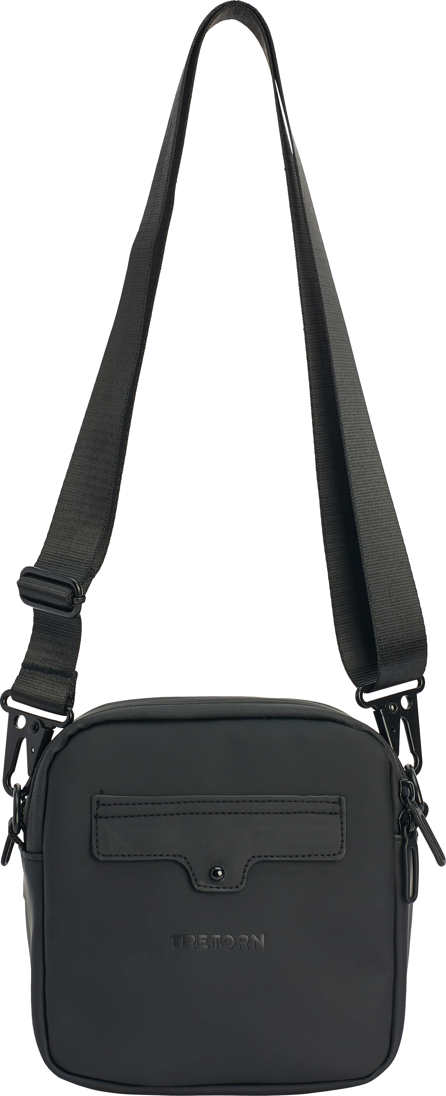 Tretorn PU Crossbody Bag, Jet Black Tretorn PU Crossbody Bag, Jet Black