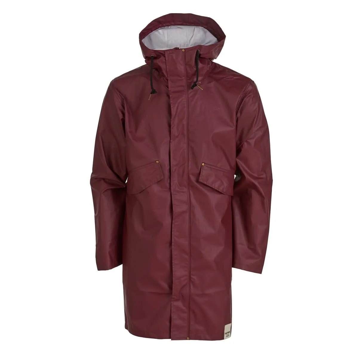 Tretorn Unisex PU Parka, 055/Maroon