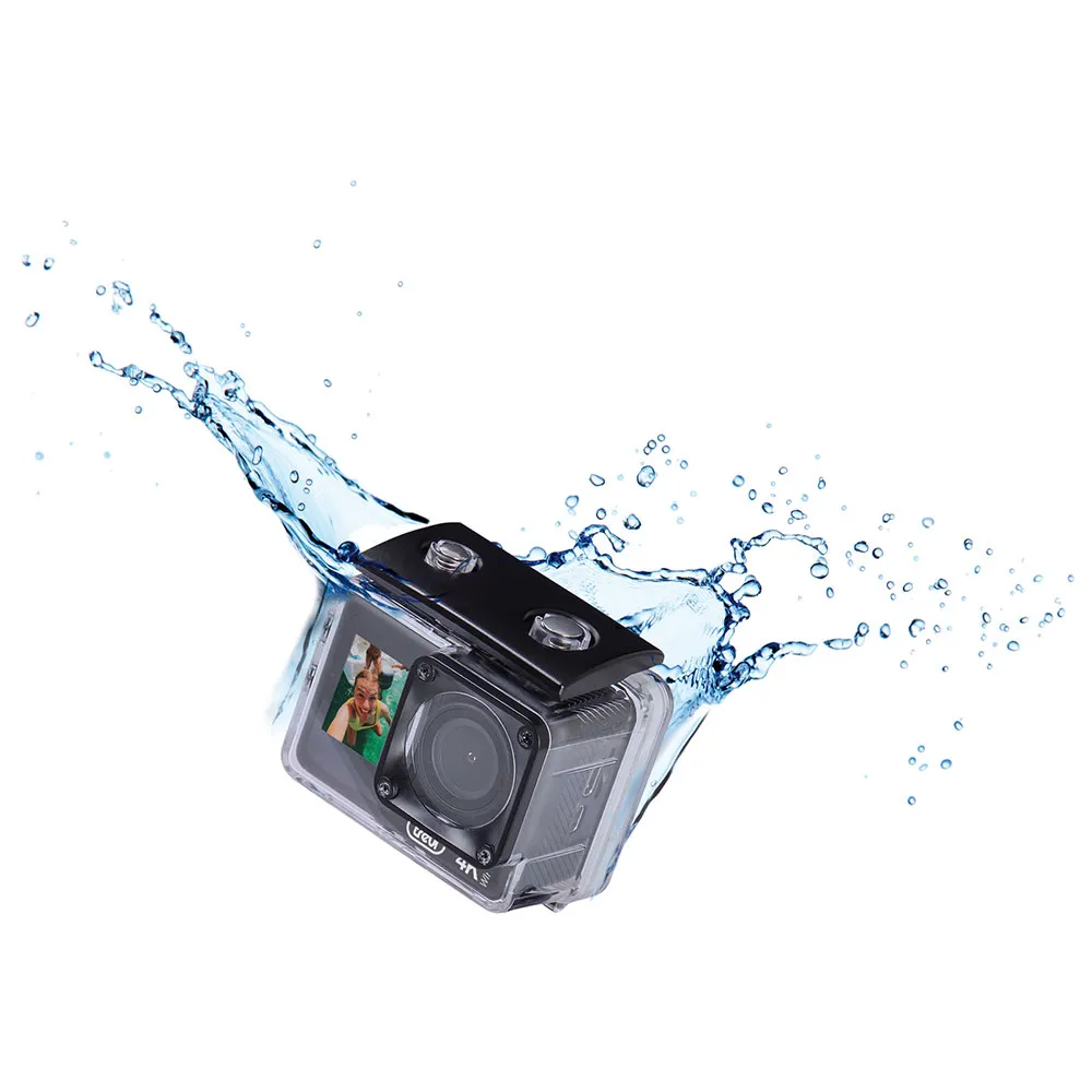Trevi Go 2550 4k Actionkamera, Black, One Size, EU Plug 220V Trevi Go 2550 4k Actionkamera, Black, One Size, EU Plug 220V