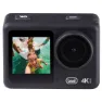 Trevi Go 2550 4k Actionkamera, Black, One Size, EU Plug 220V