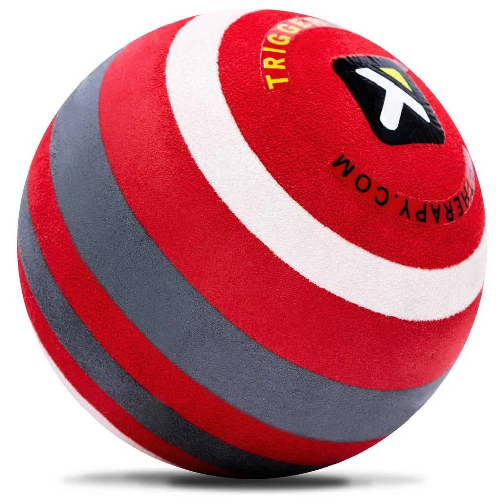 TriggerPoint Mbx Massageboll, Red / white / black, 6cm