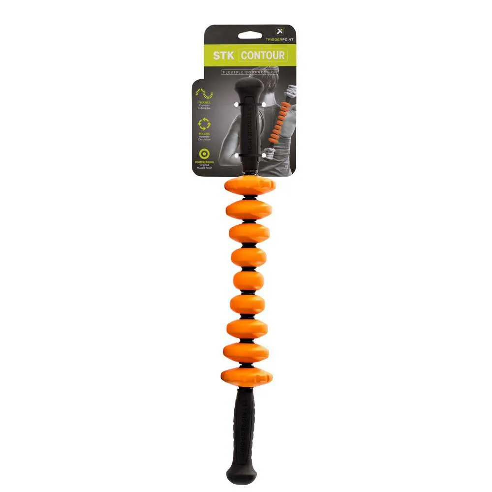 TriggerPoint The Grid Stk Contour Massage Rulle, Orange, One Size