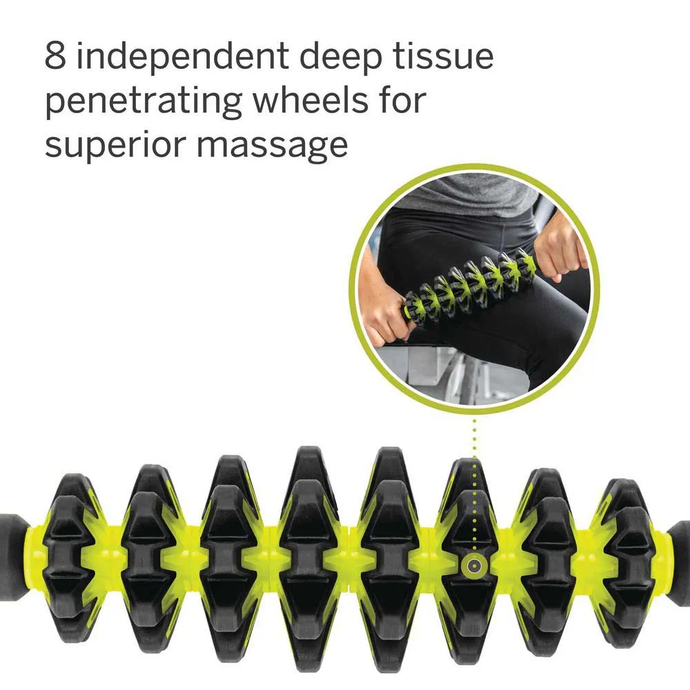 TriggerPoint The Grid Stk Target Massage Rulle, Black / lime, One Size