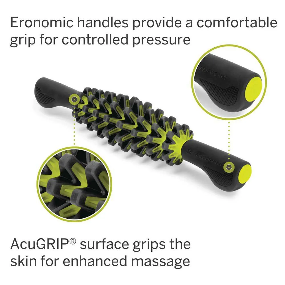 TriggerPoint The Grid Stk Target Massage Rulle, Black / lime, One Size