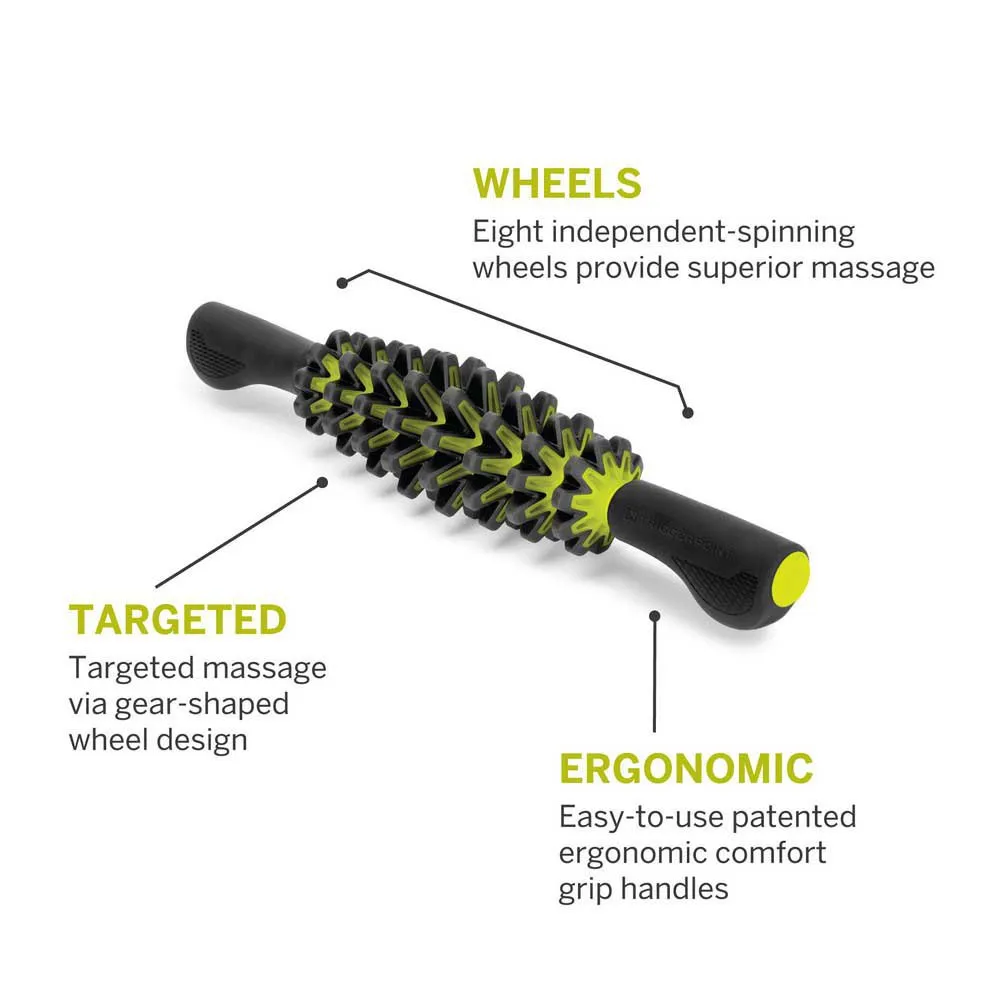 TriggerPoint The Grid Stk Target Massage Rulle, Black / lime, One Size