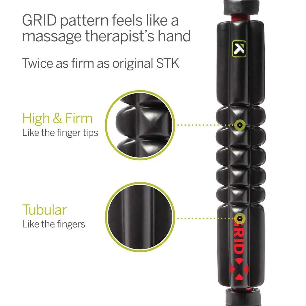 TriggerPoint The Grid Stk X Massage Rulle, Black, One Size