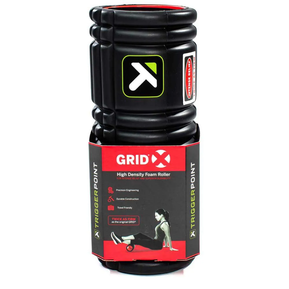 TriggerPoint The Grid X Massage Rulle, Black / red, 33cm