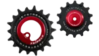 Tripeak 14/18T Asymmetrisk oversized rulltrissor SRAM T-Type AXS Tripeak 14/18T Asymmetrisk oversized rulltrissor SRAM T-Type AXS