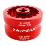 Tripeak 16/12t 44/55 Mm Vevlagerverktyg, Red, One Size