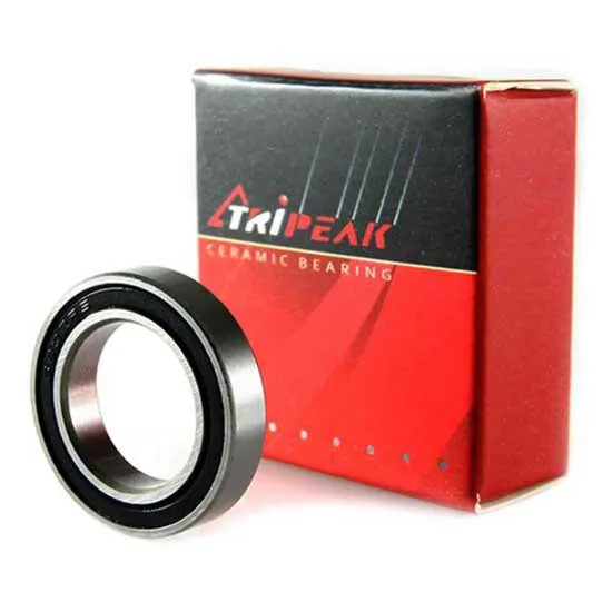 Tripeak Full Ceramic 6802 Lager, Silver / Black, 15 x 24 x 5mm Tripeak Full Ceramic 6802 Lager, Silver / Black, 15 x 24 x 5mm