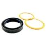Tripeak Full Ceramic 6806 Vevlager, Black / yellow, 30 x 42 x 7mm
