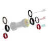 Tripeak Ita Shimano/sram Dub/rotor 3d+ Steel Vevlagerskoppar, Black, 68mm