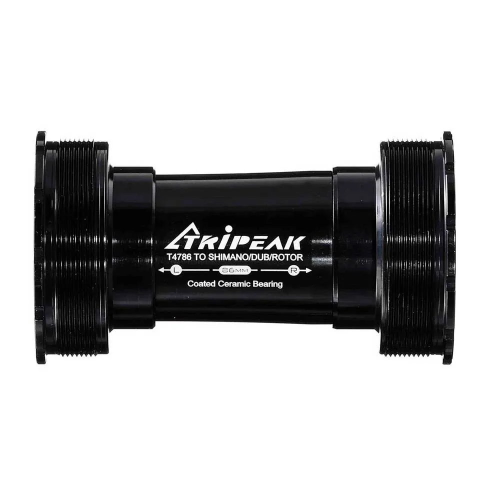 Tripeak Jetstream Pro T47/sh/sram Dub/rotor 3d Ceramic Vevlagerskoppar, Black / black, 85.5mm Tripeak Jetstream Pro T47/sh/sram Dub/rotor 3d Ceramic Vevlagerskoppar, Black / black, 85.5mm