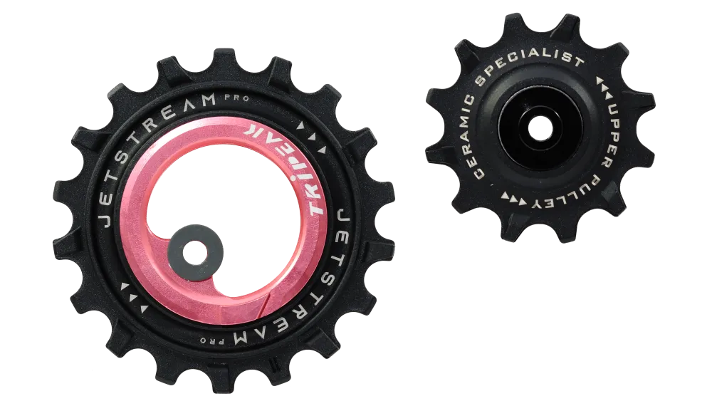 Tripeak Oversize rulltrissor 12/18T SRAM X0/X1 11-speed, Svart Tripeak Oversize rulltrissor 12/18T SRAM X0/X1 11-speed, Svart