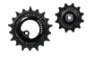 Tripeak Oversized rulltrissor Jetstream pro keramiska lager Shimano R71XX, 81XX 12T/18T, Svart