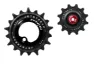 Tripeak Oversized rulltrissor Jetstream pro keramiska lager SRAM AXS Force/Rival XPLR 12T/18T, Svart