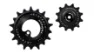 Tripeak Oversized rulltrissor Jetstream pro keramiska lager SRAM MTB Eagle 12T/18T, Svart