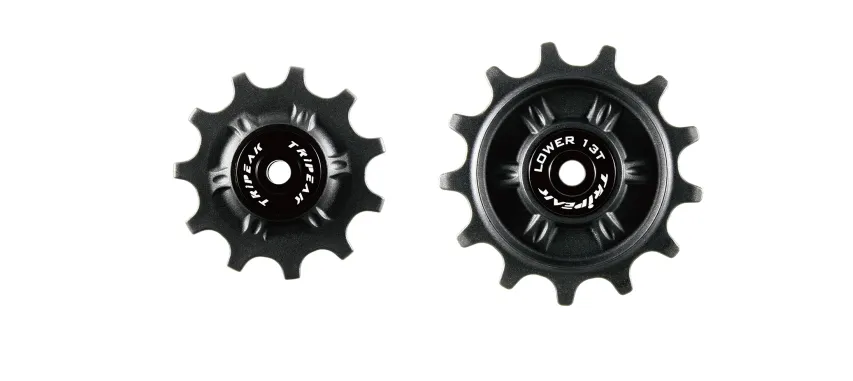 Tripeak rulltrissor keramiska lager 11T/13T 12S GRX810/815/M91XX, Svart Tripeak rulltrissor keramiska lager 11T/13T 12S GRX810/815/M91XX, Svart