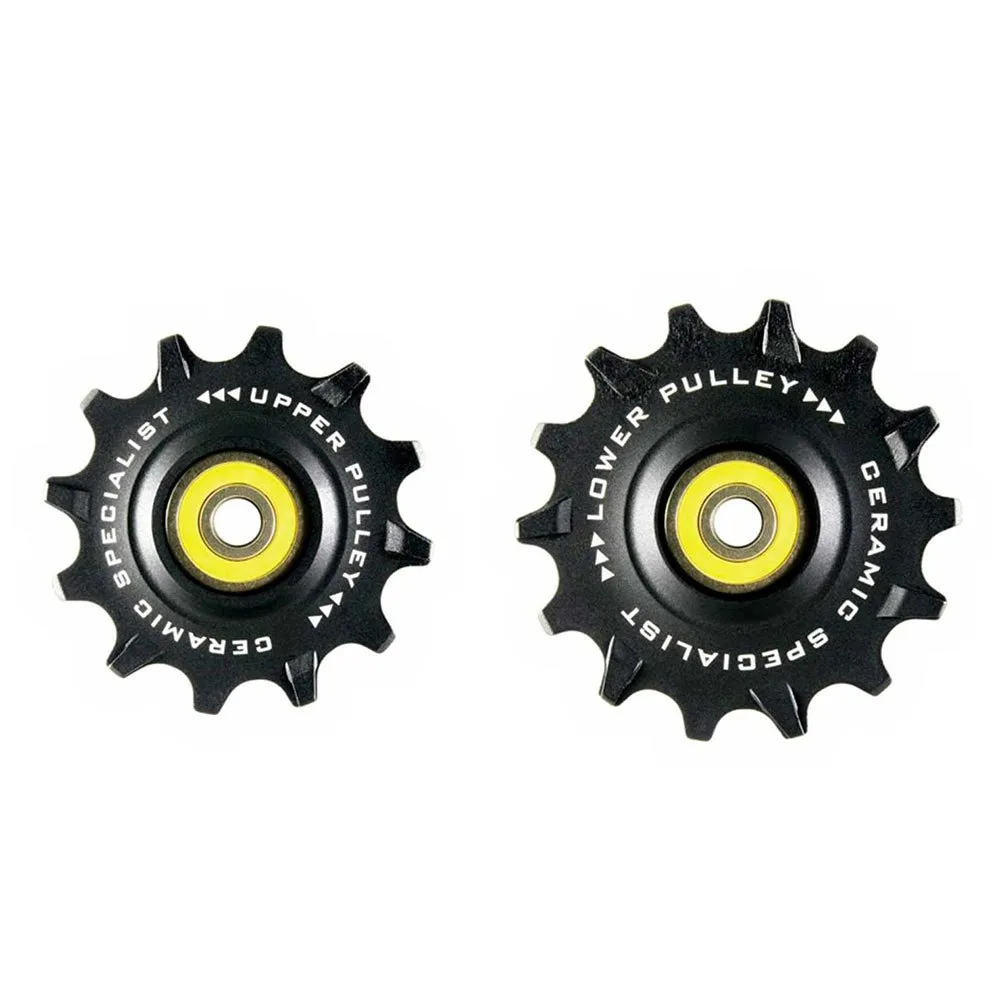 Tripeak Shimano Mtb 12s Ceramic Trisshjulssats För Cykel, Black, 13t