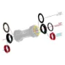 Tripeak T45 Colnago Shimano/sram Dub/rotor 3d Ceramic Vevlagerskoppar, Black, 82.5mm