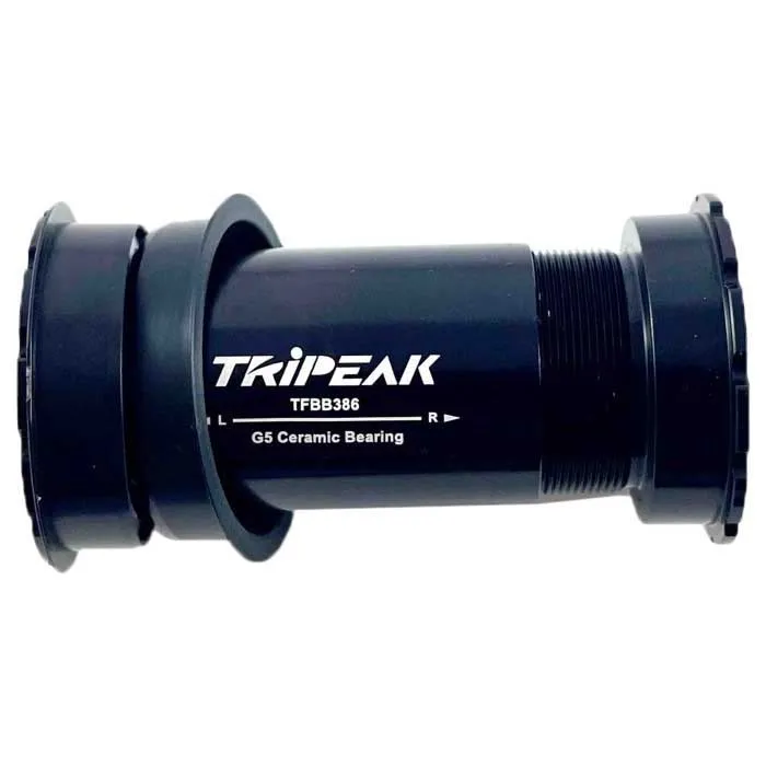 Tripeak Twistfit Bb386 Shimano/sram Dub/rotor 3d Ceramic Vevlagerskoppar, Black, 86mm