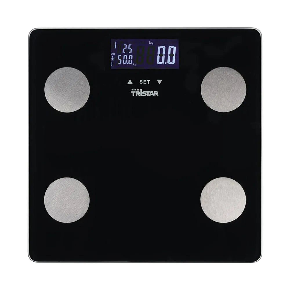 Tristar Wg-2442 Våg, Black / glass, One Size