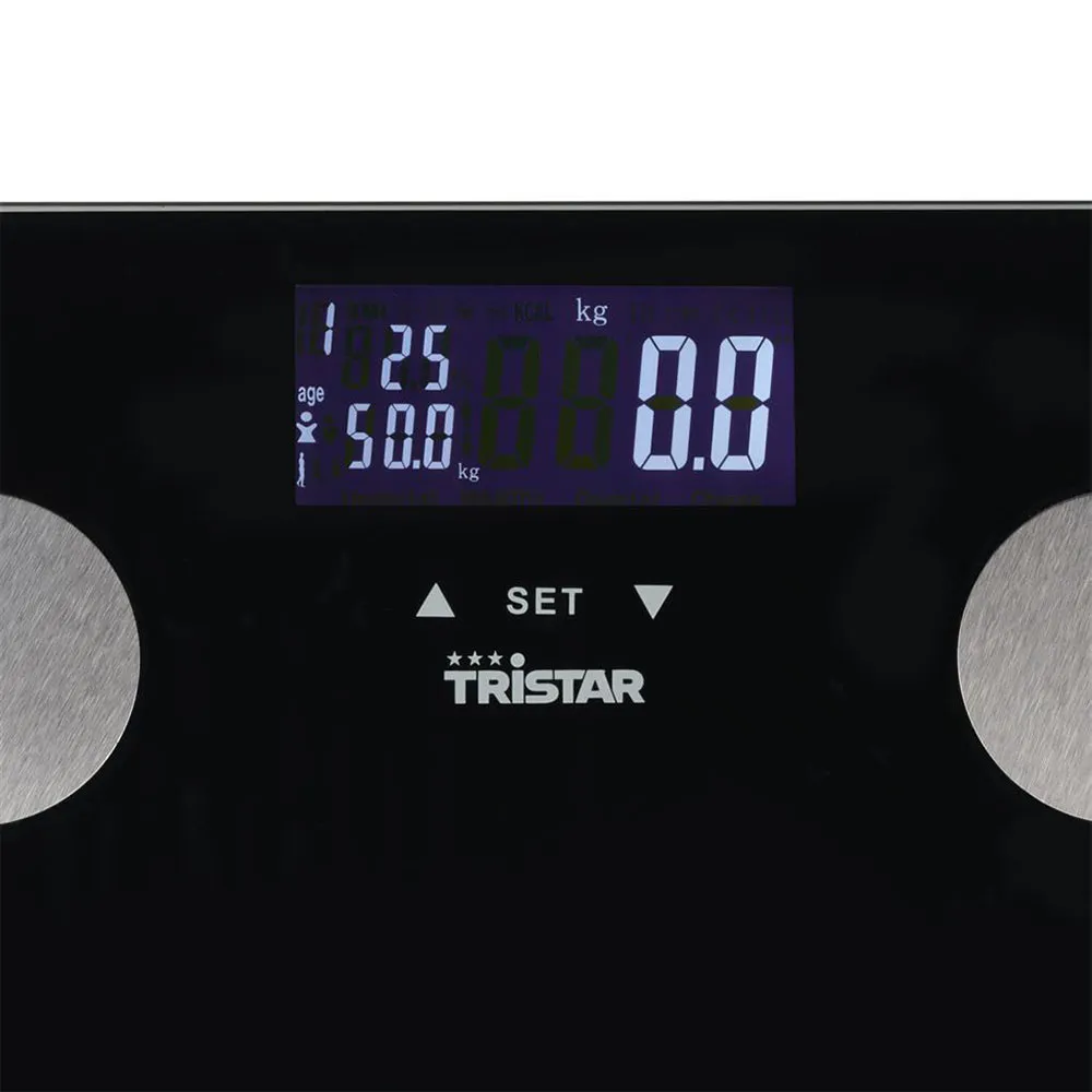 Tristar Wg-2442 Våg, Black / glass, One Size