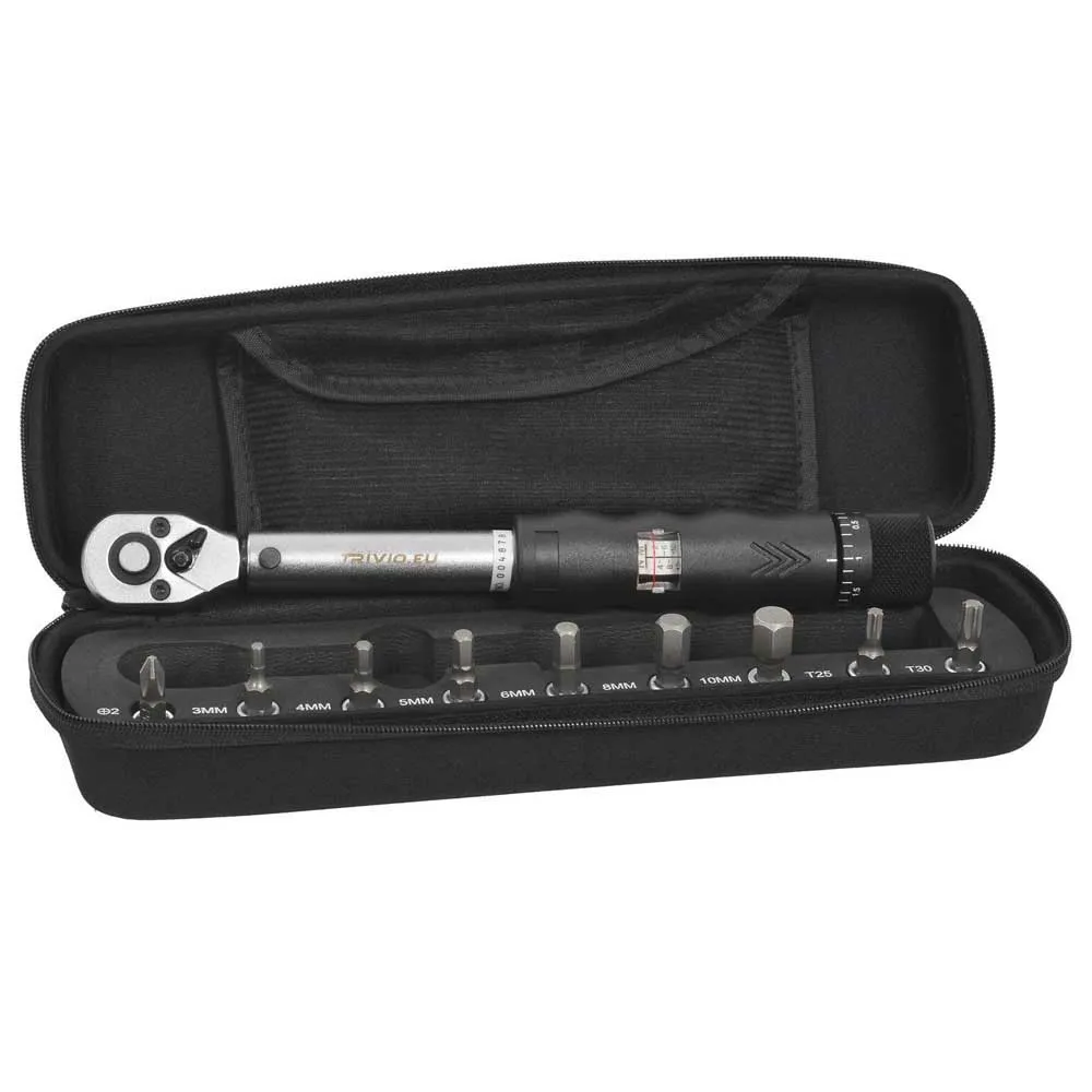 Trivio 2-14nm Momentskruvmejselsats, Black, One Size