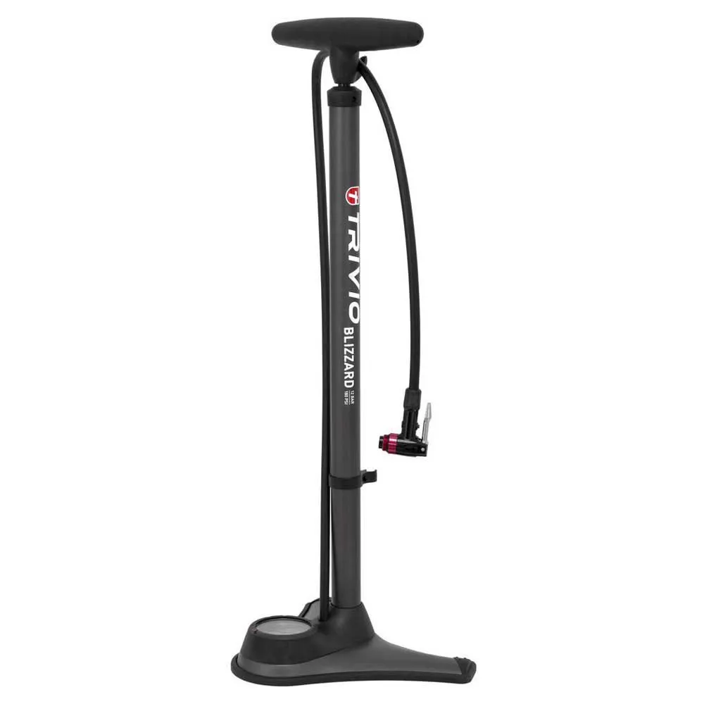 Trivio Blizzard High Pressure Cykelpump, Black, 180psi