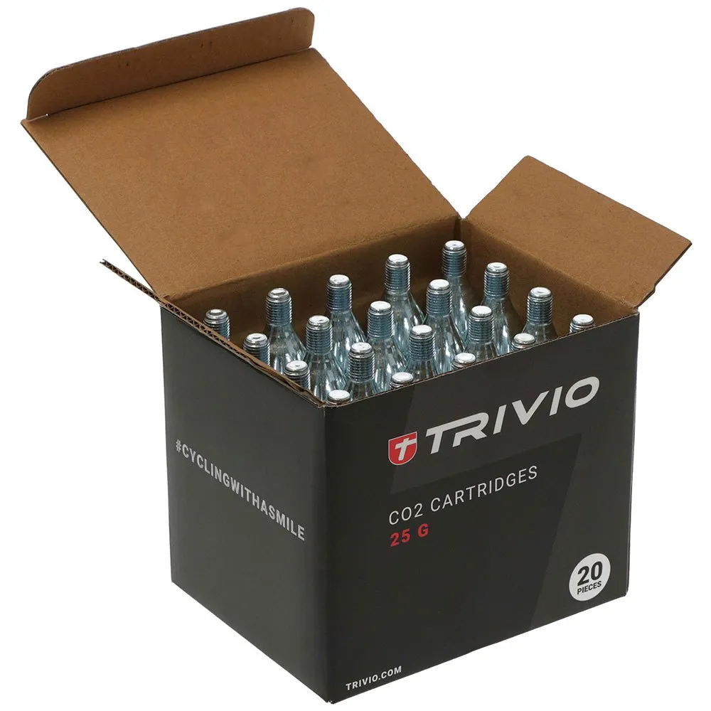 Trivio Co2-patron 20 Enheter, Black, 25g