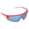 Trivio Hadley Solglasögon, Red / white, Blue Mirror/CAT2