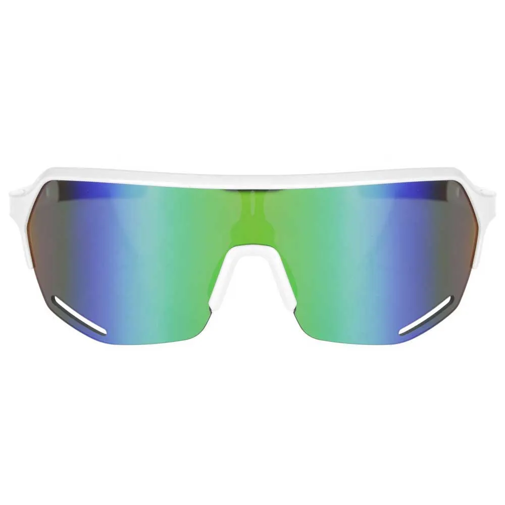 Trivio Hyperion Solglasögon, White, Mirror Green/CAT3