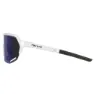Trivio Hyperion Solglasögon, White, Mirror Green/CAT3