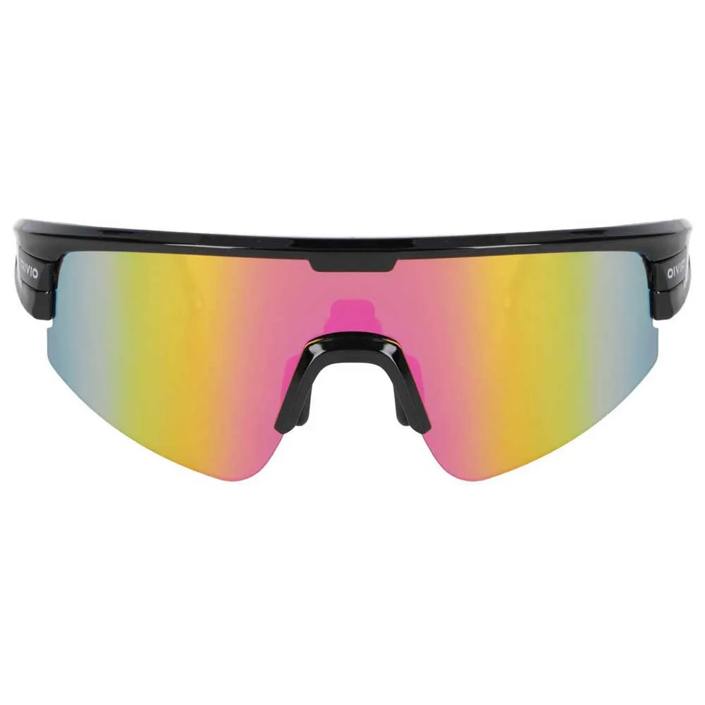 Trivio Octo Solglasögon, Black, Revo Pink Mirror/CAT3