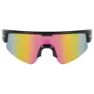 Trivio Octo Solglasögon, Black, Revo Pink Mirror/CAT3
